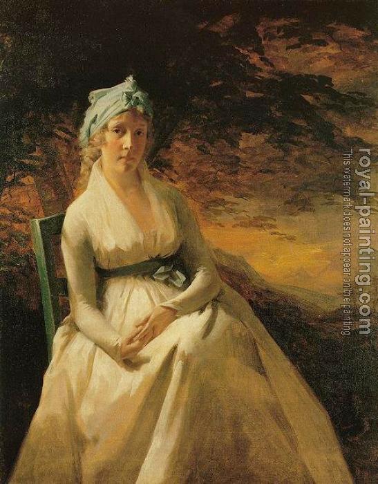 Sir Henry Raeburn : Portrait of Mrs Andrew